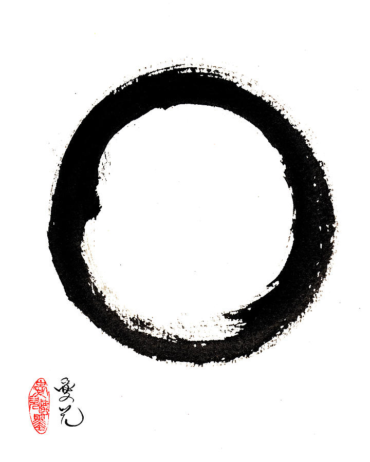 Enso Enlightenment Painting by Oiyee At Oystudio