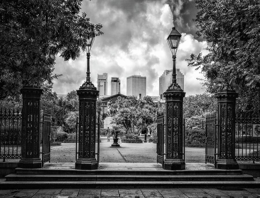 Enter Jackson Square Photograph by Diana Powell