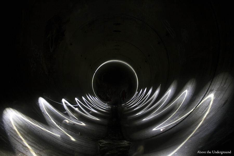 Tunnel Photograph - Enter the Void by Tyler Adams