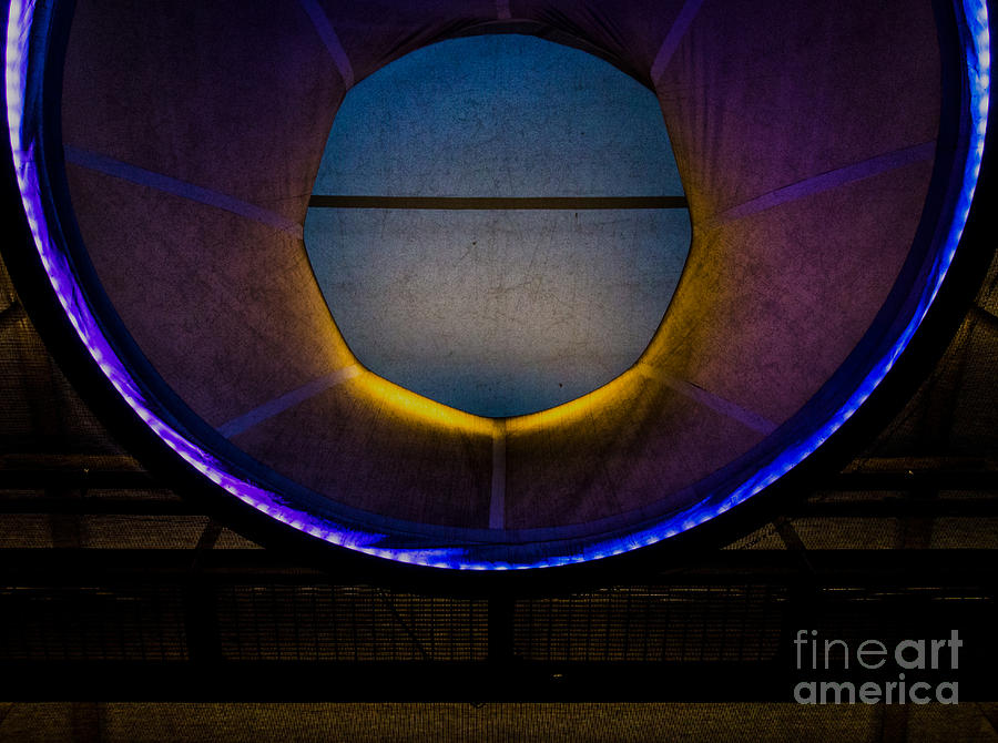 Abstract Photograph - Enter the Wormhole by James Aiken