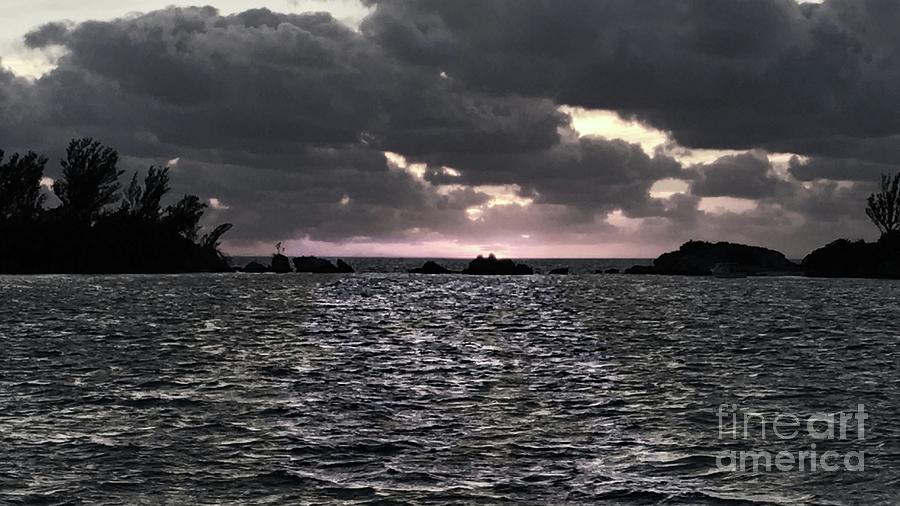 Sunset Photograph - Entering the Bermuda Triangle by Luther Fine Art