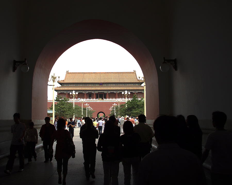 Entering the Forbidden City Photograph by David Coblitz