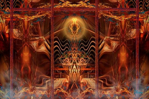 Spiritual Mixed Media - Entity by Charles Oliver Spiritual Mixed Media - Entity by Charles Oliver