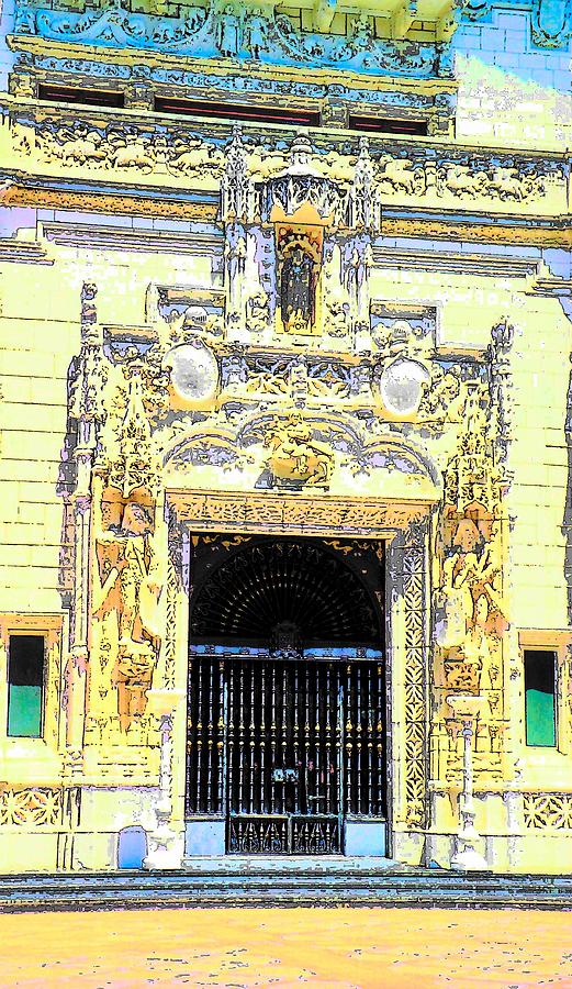 Entrance Casa Grande Photograph by John Schneider