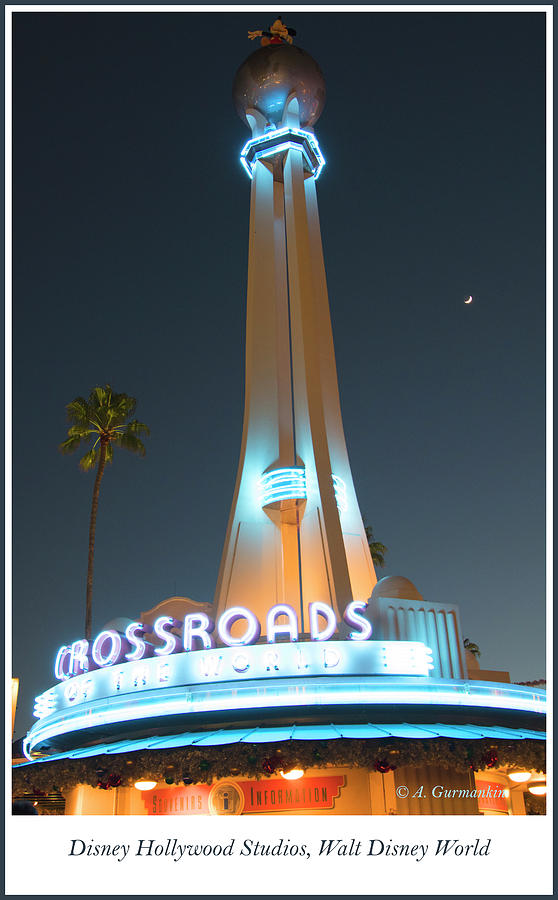 Entrance, Disney Hollywood Studios, Walt Disney World Photograph by A Macarthur Gurmankin