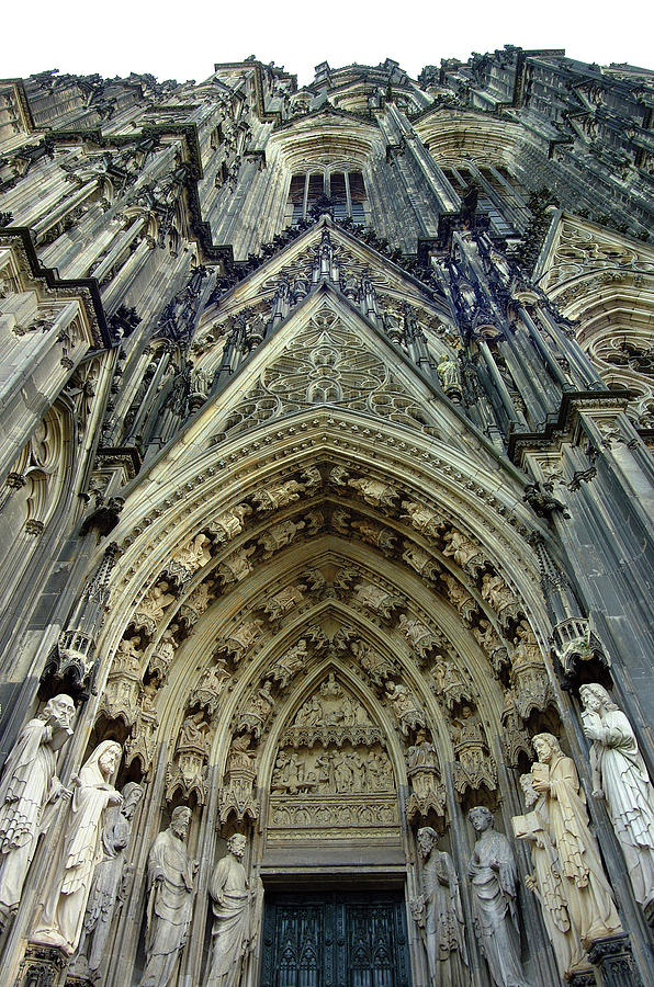 Entrance of Cologne Cathedral in Cologne Germany Photograph by Paul ...