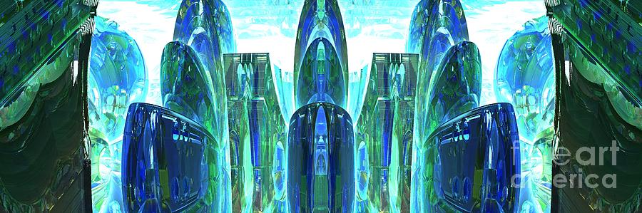 Entrance to Emerald City Digital Art by Jon Munson II