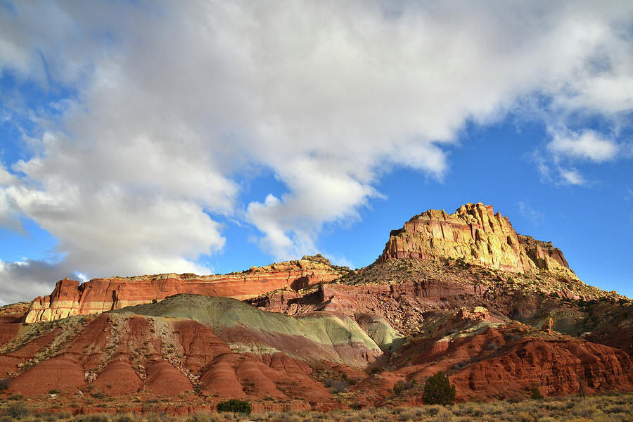 Entrance to Grand Wash in Capitol Reef NP Photograph by Ray Mathis
