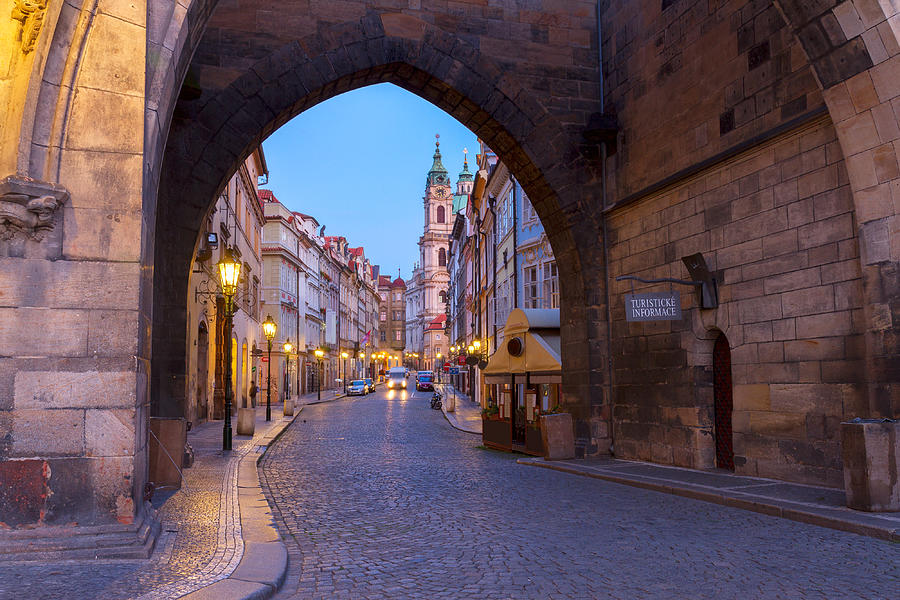 Entrance To Hradcany Of Prague Photograph