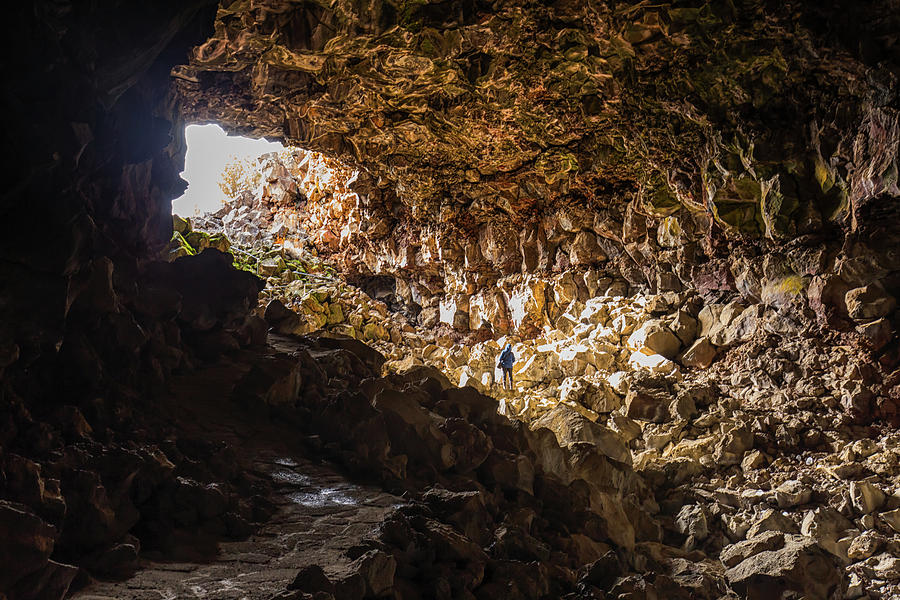 Entrance to Skull Cave Photograph by Marc Crumpler