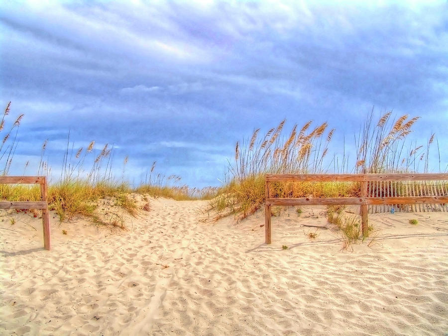 Entrance to the Beach Photograph by Jim Sweida - Fine Art America