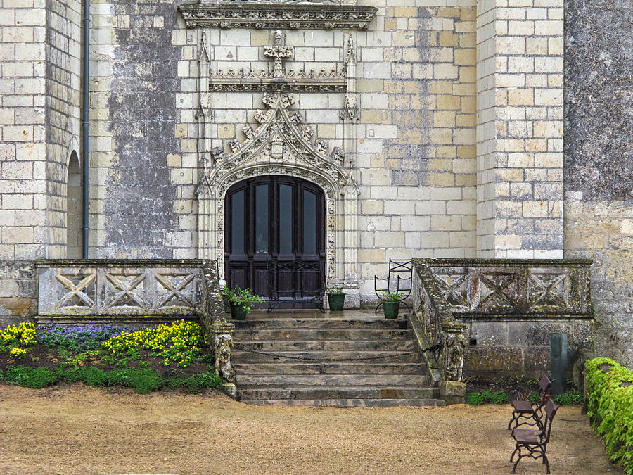 Entryway to Chateau de Montreuil Photograph by Dave Mills