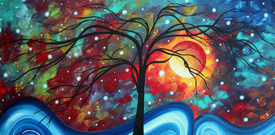 Envision the Beauty by MADART Painting by Megan Aroon
