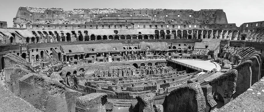 Eoman Colosseum from Side  Photograph by John McGraw