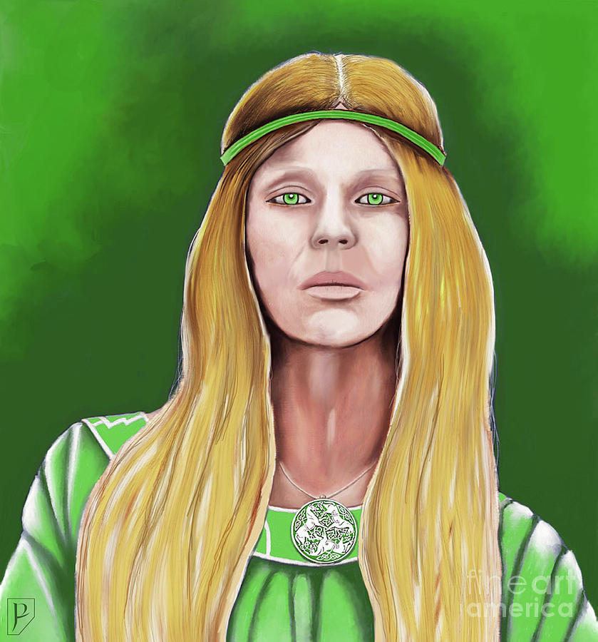 Eowyn, Lady of the Shield-arm Digital Art by Gordon Palmer