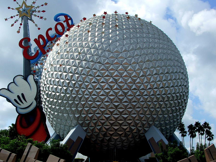 Epcot Circa 2006 Photograph by Wayne Skeen