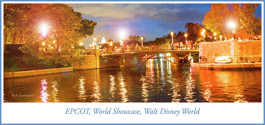 EPCOT, France Pavilion, World Showcase, Walt Disney World Photograph by A Macarthur Gurmankin