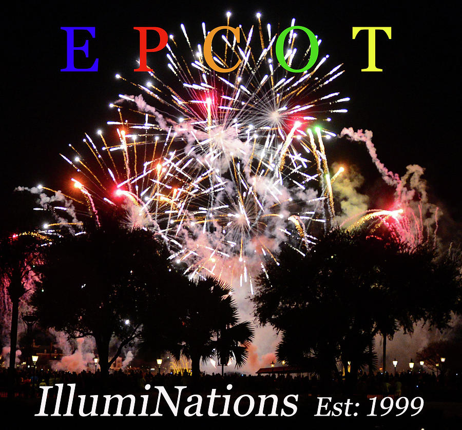 EPCOT IllumiNations PC1 Photograph by David Lee Thompson