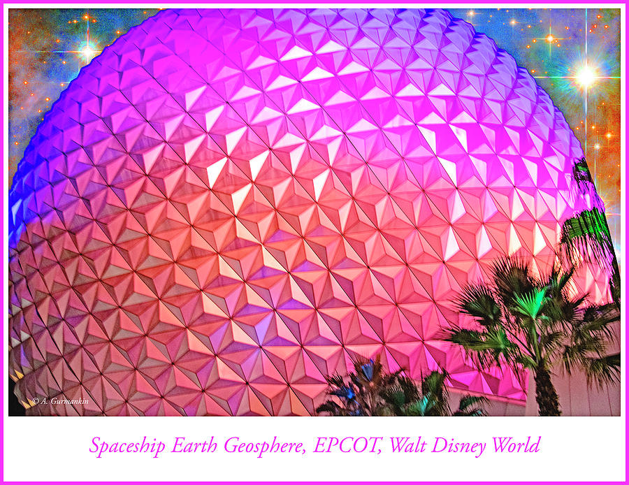 EPCOT, Spaceship Earth Geosphere, Walt Disney World Photograph by A Macarthur Gurmankin
