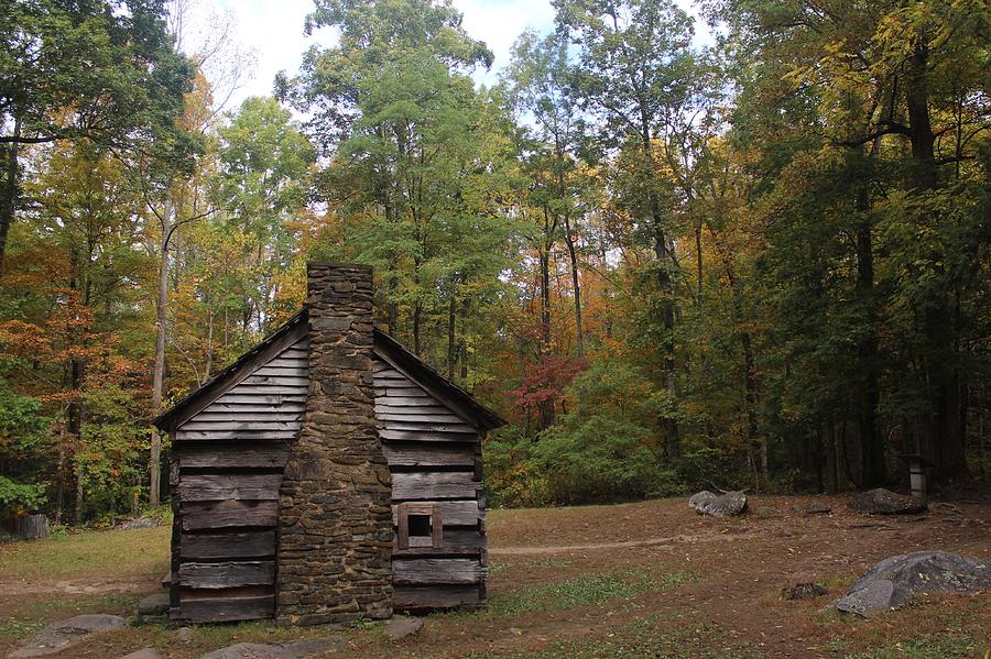 Ephraim Bales Cabin Photograph by Kevin Wheeler - Fine Art America