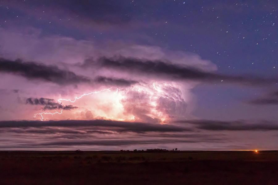 Epic Cloud To Cloud Lightning Storm Photograph by James BO Insogna