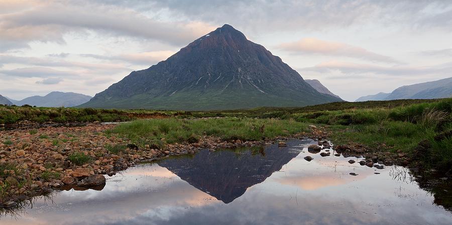 Epic Clouds around Buachaille Etive Mor Photograph by Stephen Taylor