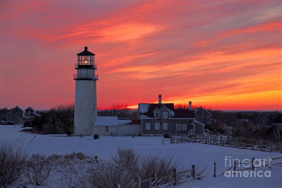 Epic Sunset at Highland Light by Amazing Jules Epic Sunset at Highland Light by Amazing Jules