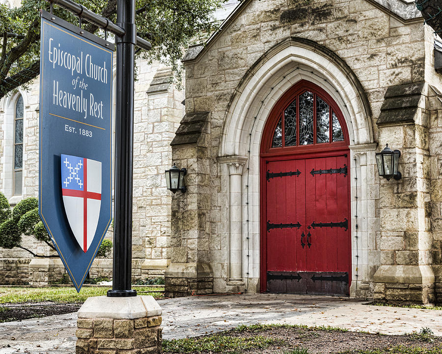 Abilene Photograph - Episcopal Church of the Heavenly Rest by Stephen Stookey
