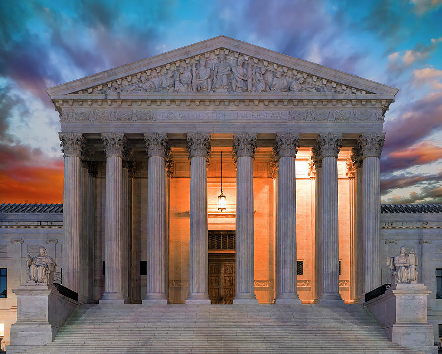 Supreme Court Photograph - Equal Justice Under Law by Daniel Hagerman Supreme Court Photograph - Equal Justice Under Law by Daniel Hagerman