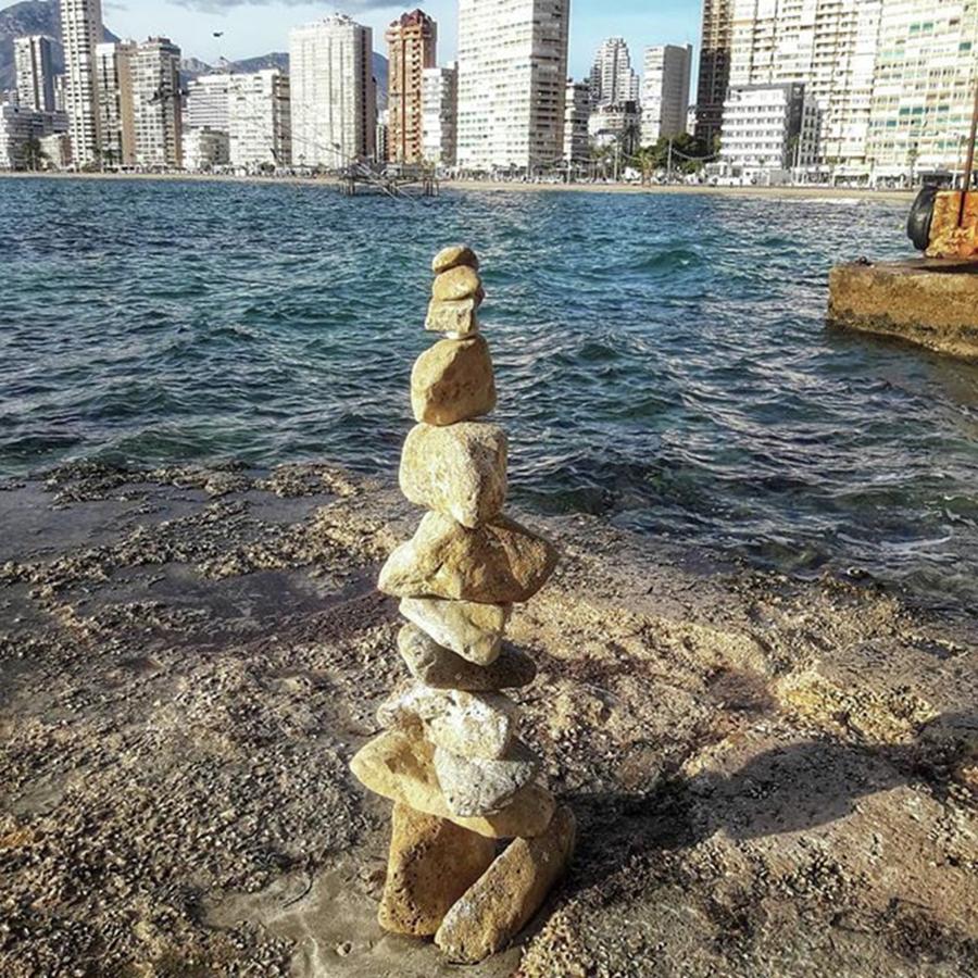 Skyscraper Photograph - Equilibrium #rocksinbalance by Cristian Tanase