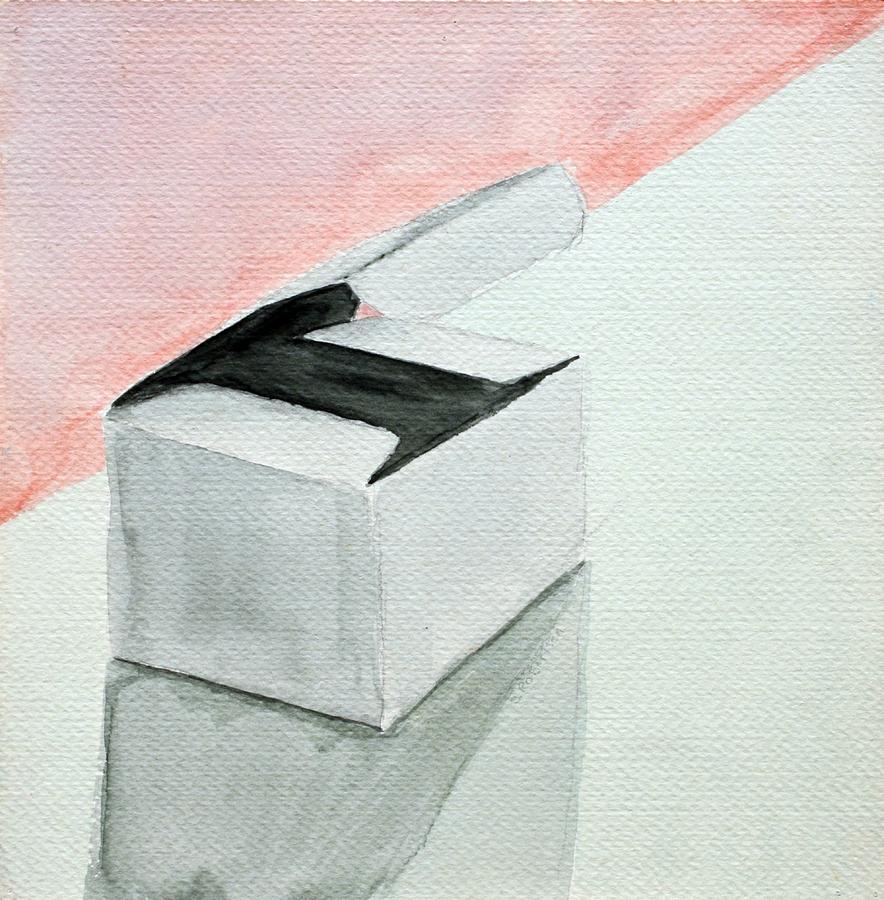 Eraser Box Painting by Sheri Parris