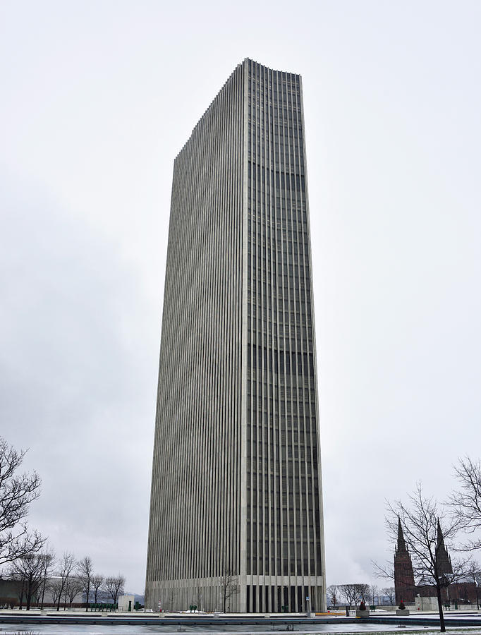 Erastus Corning Tower in Albany New York Photograph by Brendan Reals