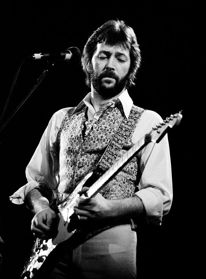 Eric Clapton Photograph - Eric Clapton 1977 by Chris Walter