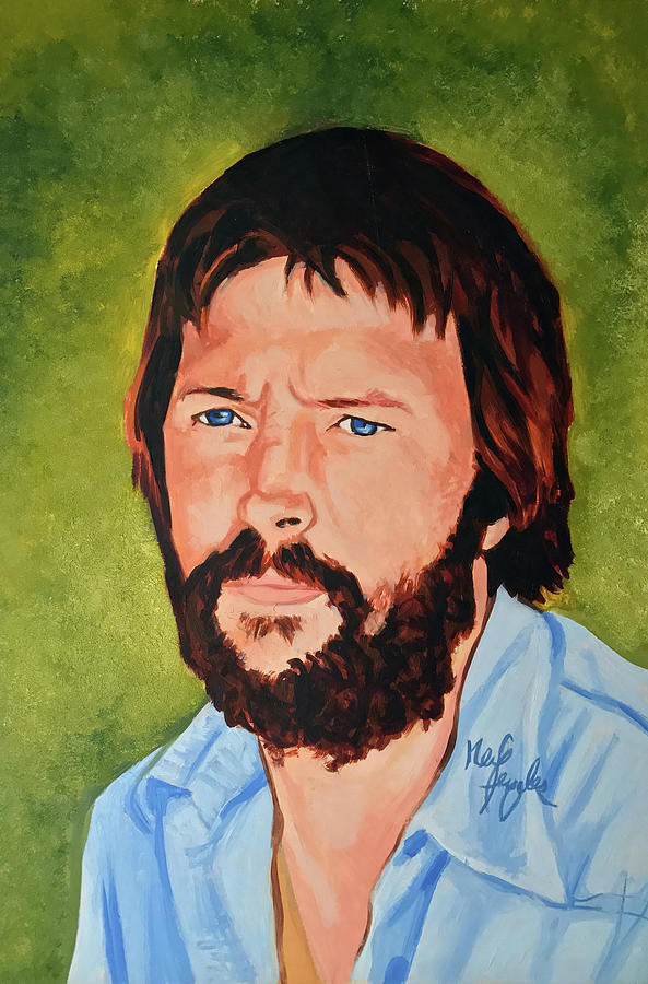 Eric Clapton Painting - Eric Clapton by Neil Feigeles Eric Clapton Painting - Eric Clapton by Neil Feigeles