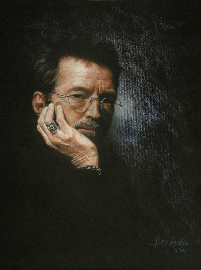 Eric Clapton Painting - Eric Clapton by Ross Aberle