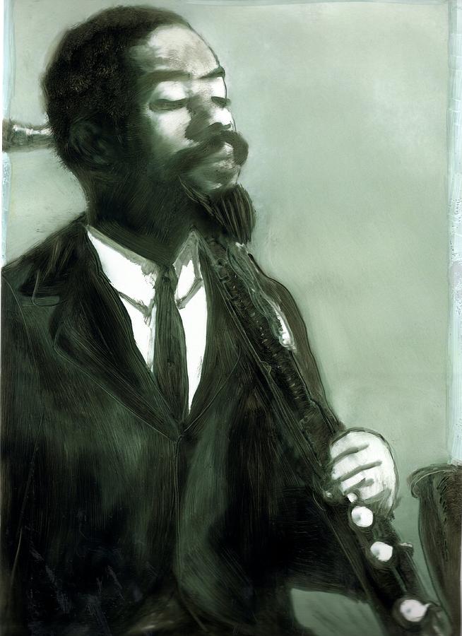 Eric Dolphy Painting by FeatherStone Studio Julie A Miller