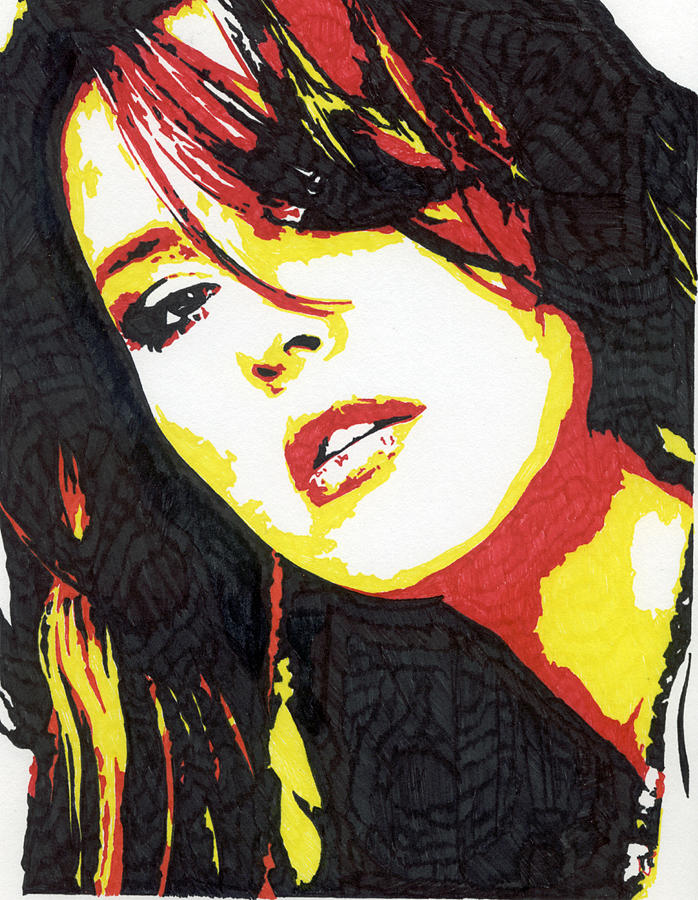 Women Painting - Erica by Michael James Toomy Women Painting - Erica by Michael James Toomy