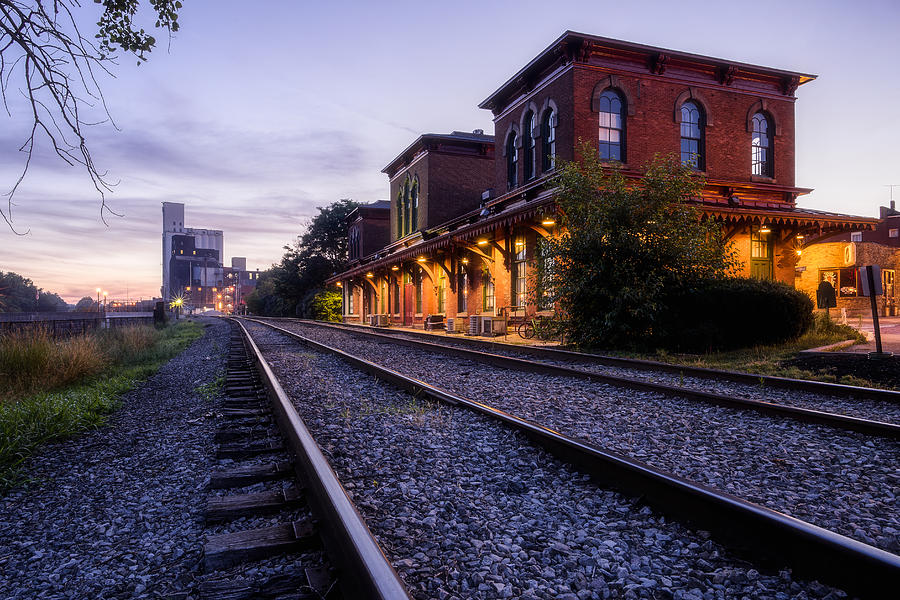 Erie Railroad Depot Photograph by Matt Hammerstein