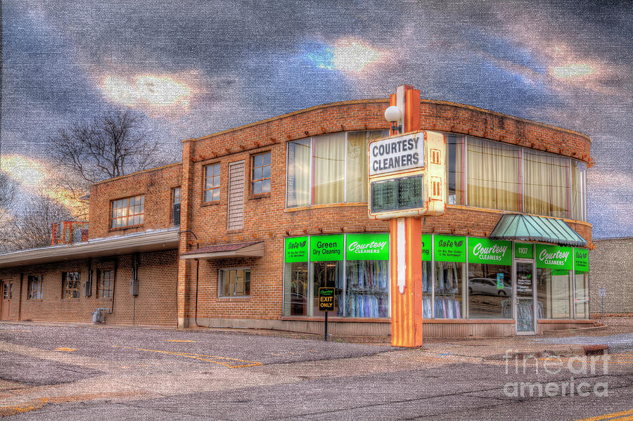 Travel Photograph - Erlbacher Building 2 by Larry Braun Travel Photograph - Erlbacher Building 2 by Larry Braun