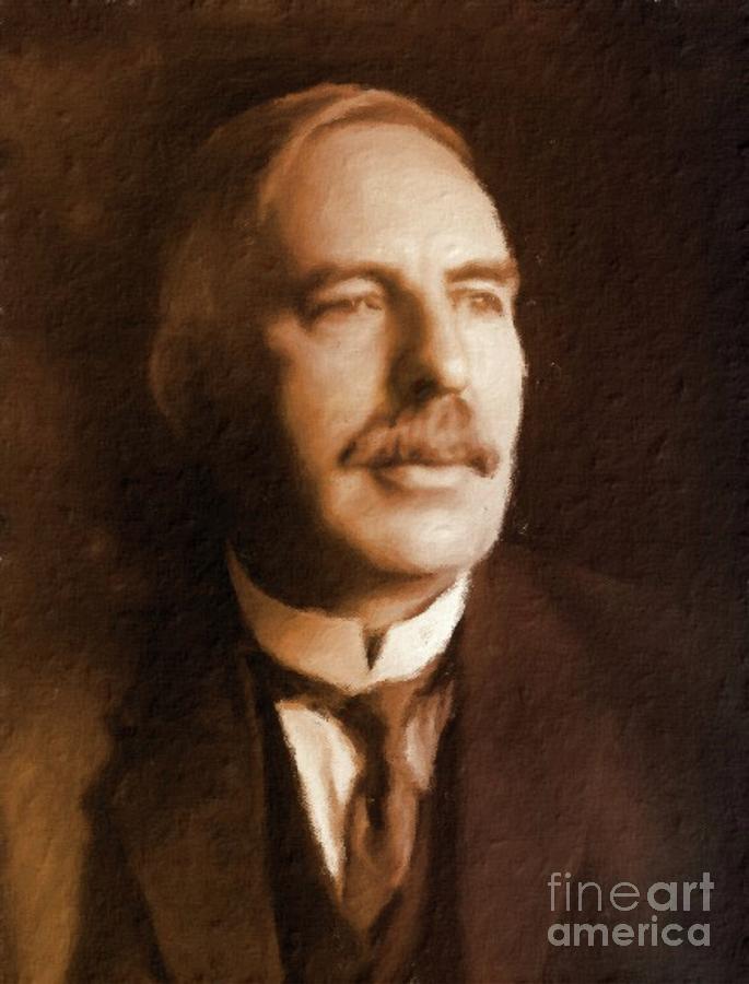 Ernest Rutherford, Scientist By Mary Bassett Painting