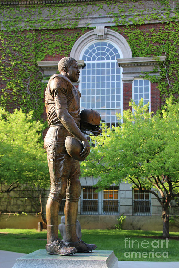 Ernie Davis Statue Syracuse University 5257 Photograph