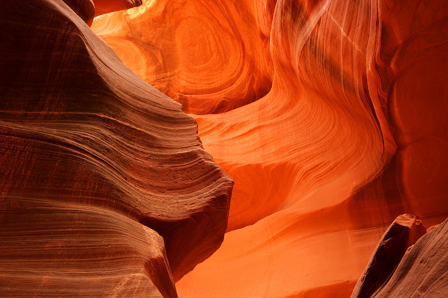 Antelope Canyon Photograph - Eroded by Eric Foltz