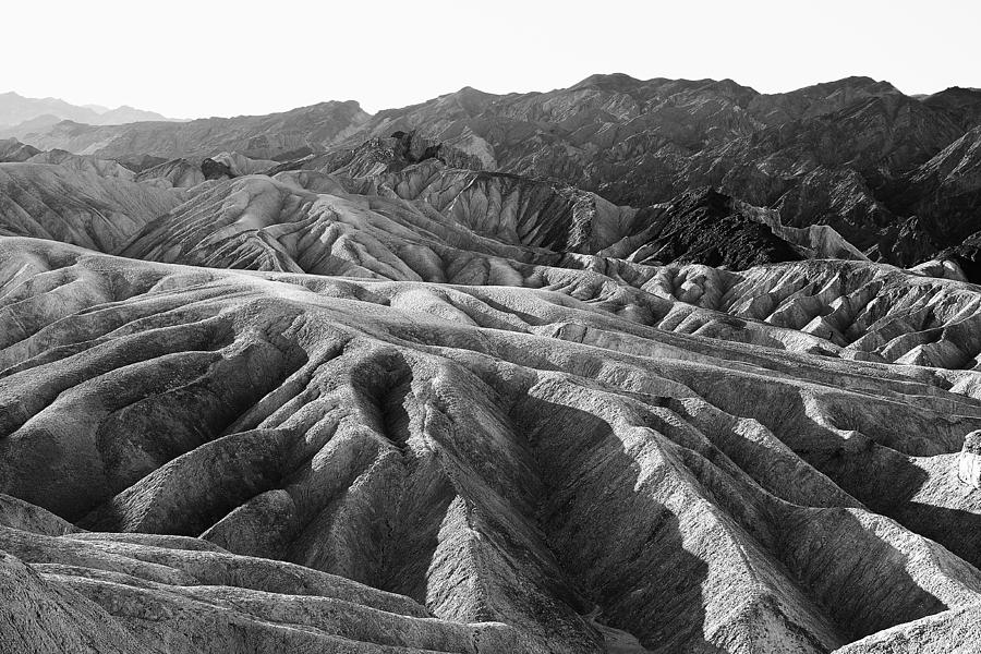 Erosion -- Zabriskie Point in Death Valley National Park, California Photograph by Darin Volpe