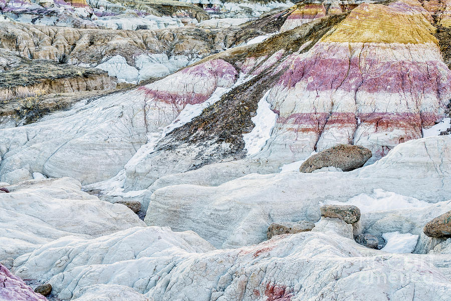 erosion formations in Paint Mine Photograph by Marek Uliasz