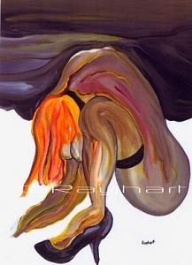 Erotica - SOLD Painting by Artist Rayhart Erotica - SOLD Painting by Artist Rayhart