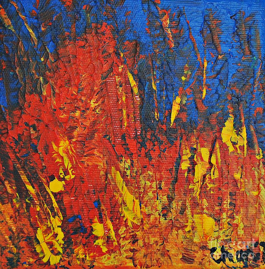 Eruption Painting by Chani Demuijlder