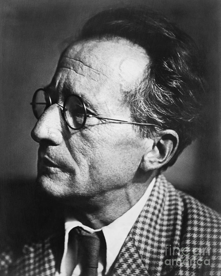 Science Photograph - Erwin Schrodinger, Austrian Physicist by Omikron