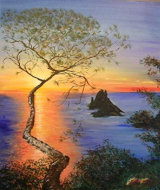 Es Vedra Island Off Ibiza South Coast Painting by Lizzy Forrester