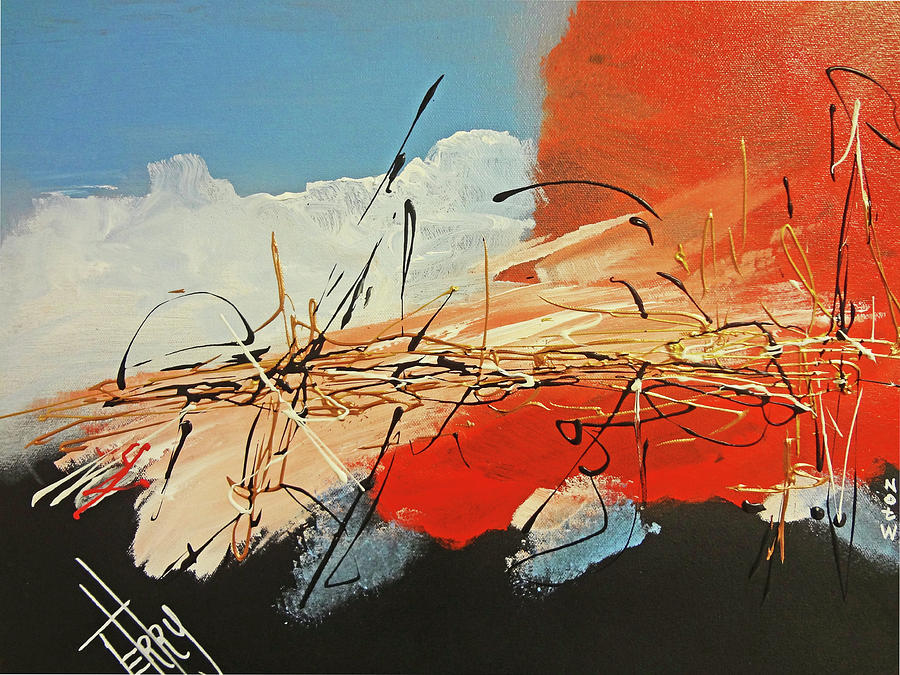 Abstract Painting - Escapade by Terry Horowitz
