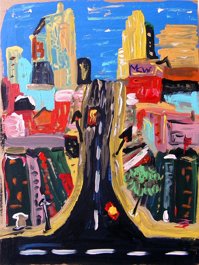 Escape to the City Painting by Mary Carol Williams
